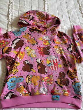 Disney Parks Disney Eats Disney Snacks Girls Size 10 Hoodie